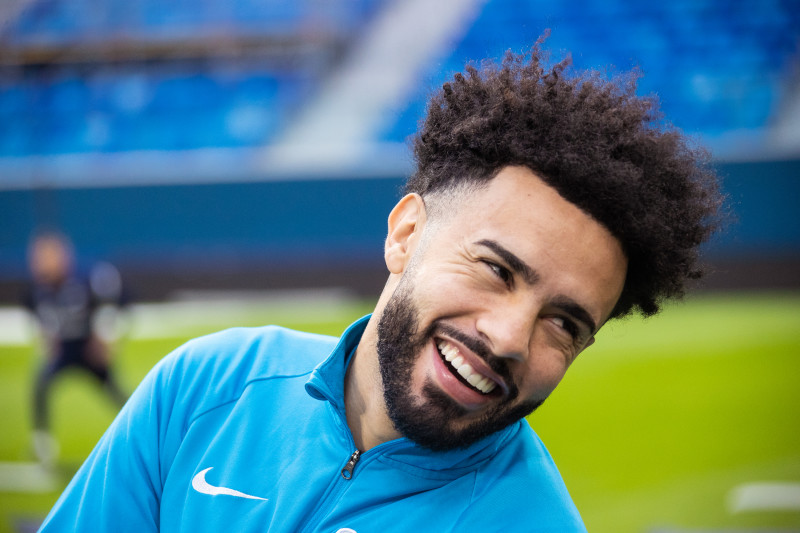 Тренировка «Зенита» перед матчем с «Уфой»