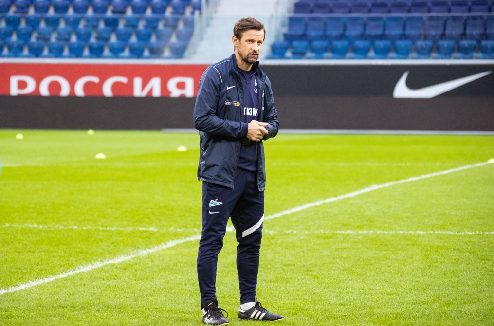 Тренировка «Зенита» перед матчем с «Уфой»