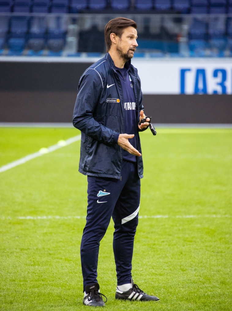 Тренировка «Зенита» перед матчем с «Уфой»