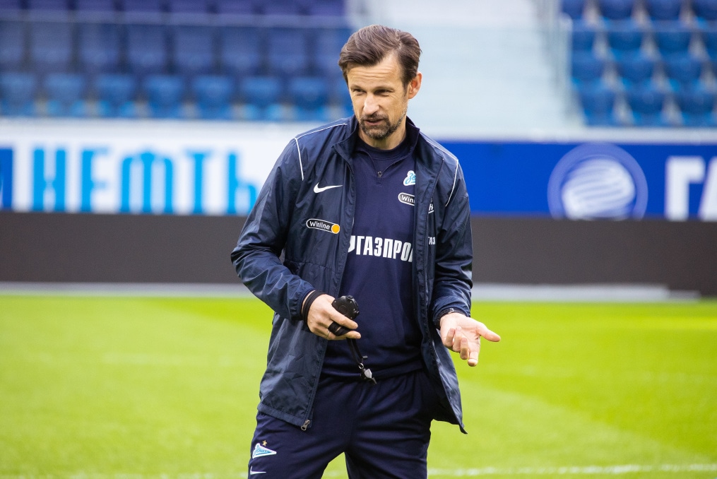 Тренировка «Зенита» перед матчем с «Уфой»