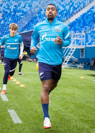 Тренировка «Зенита» перед матчем с «Уфой»