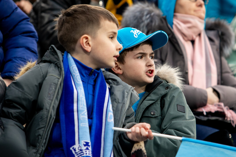 Болельщики на матче «Зенит» — «Уфа»