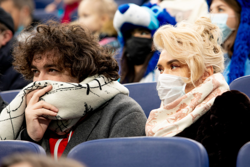 Болельщики на матче «Зенит» — «Уфа»