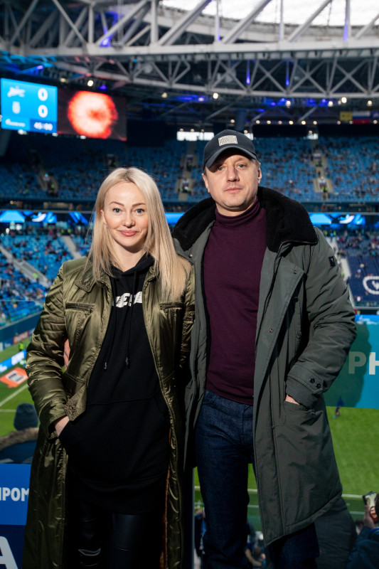 Болельщики на матче «Зенит» — «Уфа»