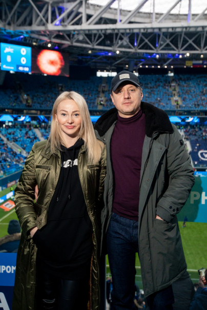 Болельщики на матче «Зенит» — «Уфа»