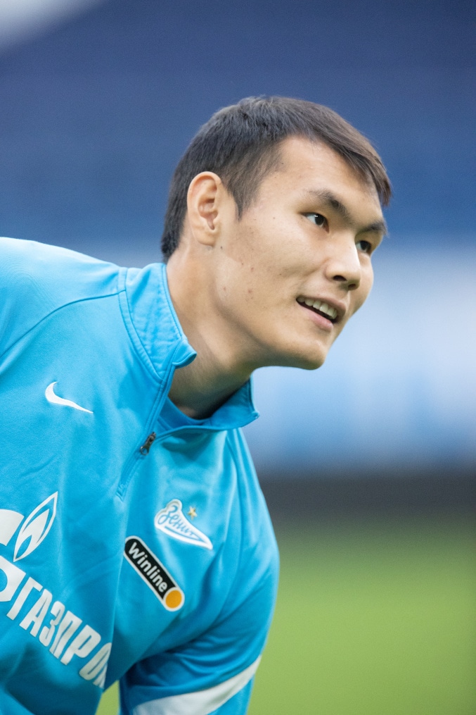 Открытая тренировка «Зенита» перед матчем с «Арсеналом»