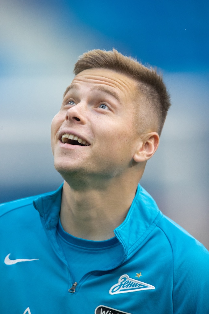 Открытая тренировка «Зенита» перед матчем с «Арсеналом»