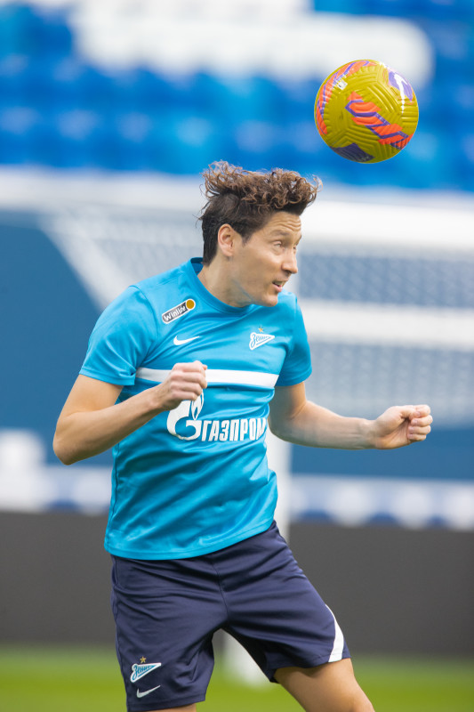 Открытая тренировка «Зенита» перед матчем с «Арсеналом»