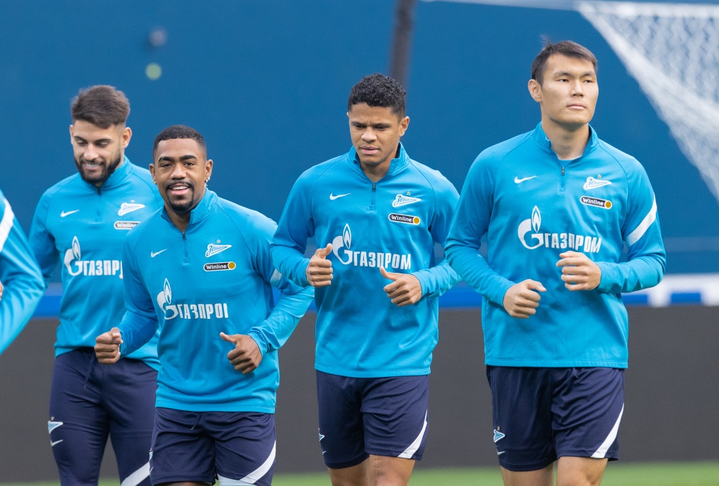 Открытая тренировка «Зенита» перед матчем с «Арсеналом»