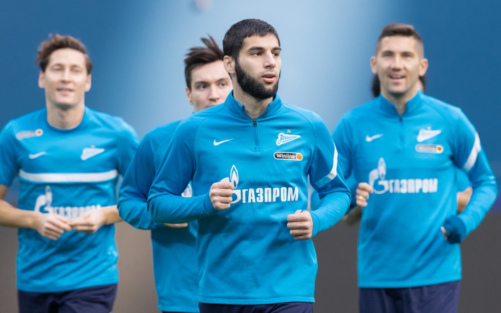 Открытая тренировка «Зенита» перед матчем с «Арсеналом»