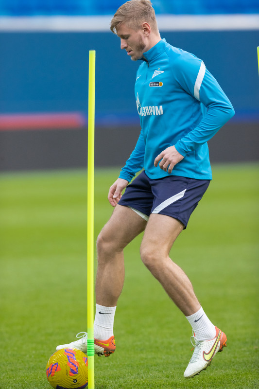 Открытая тренировка «Зенита» перед матчем с «Арсеналом»