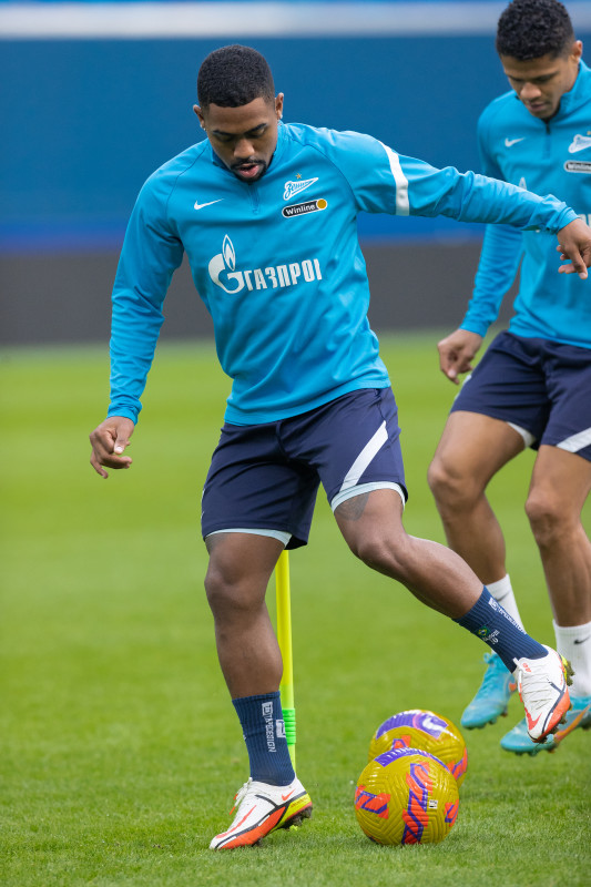Открытая тренировка «Зенита» перед матчем с «Арсеналом»