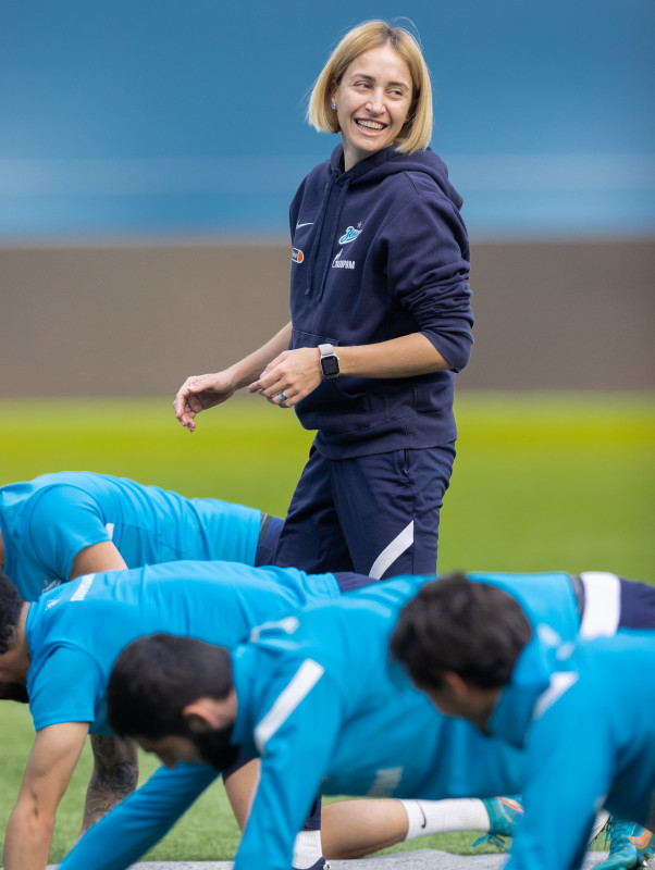 Открытая тренировка «Зенита» перед матчем с «Арсеналом»