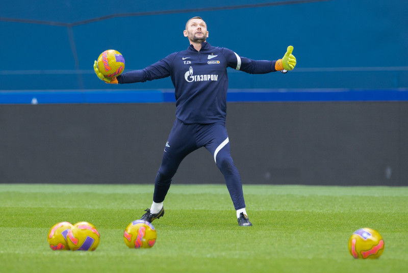 Открытая тренировка «Зенита» перед матчем с «Арсеналом»