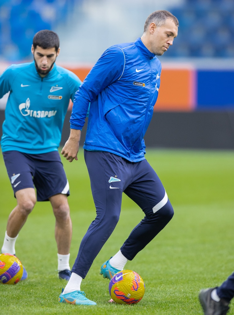 Открытая тренировка «Зенита» перед матчем с «Арсеналом»