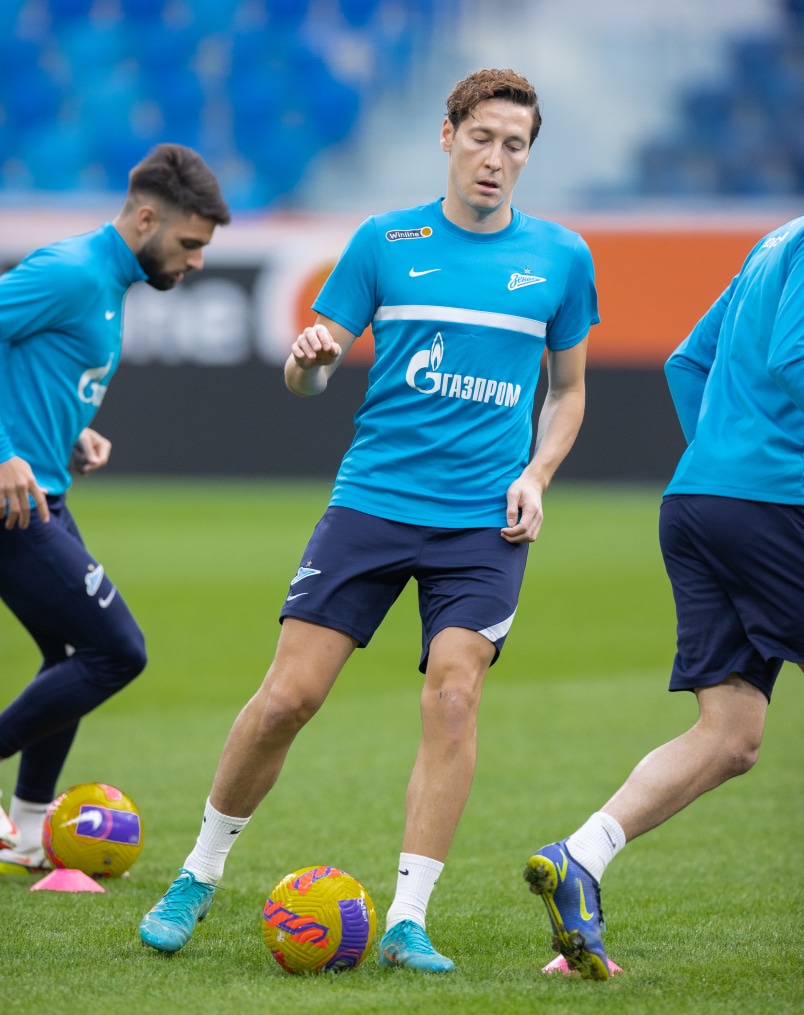 Открытая тренировка «Зенита» перед матчем с «Арсеналом»