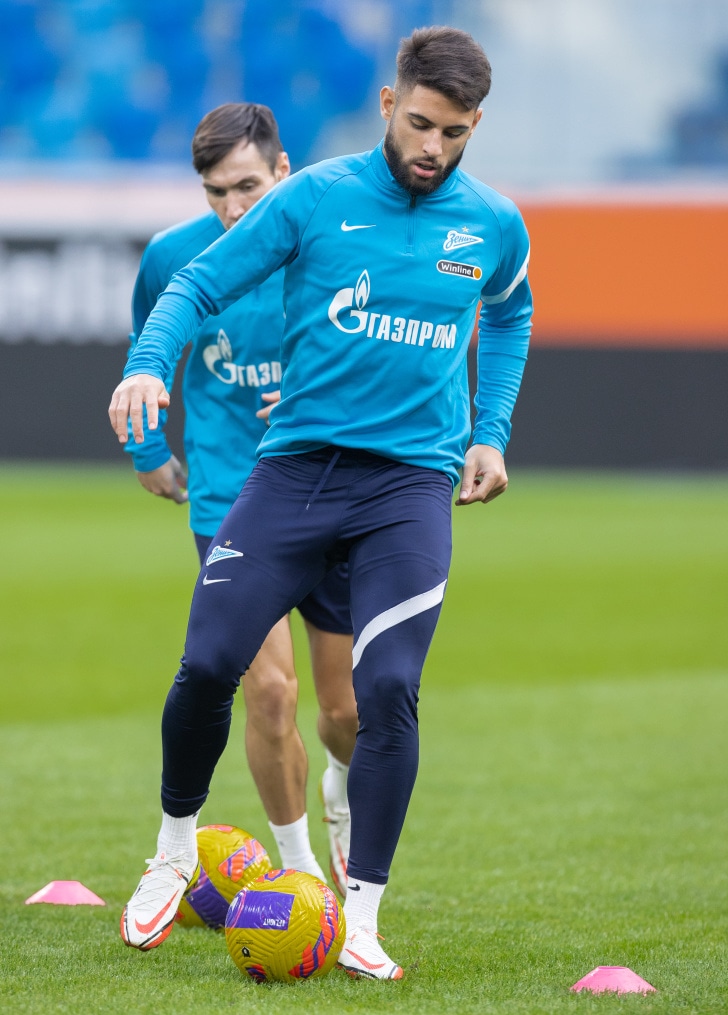 Открытая тренировка «Зенита» перед матчем с «Арсеналом»