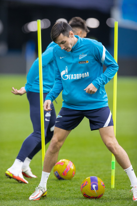 Открытая тренировка «Зенита» перед матчем с «Арсеналом»