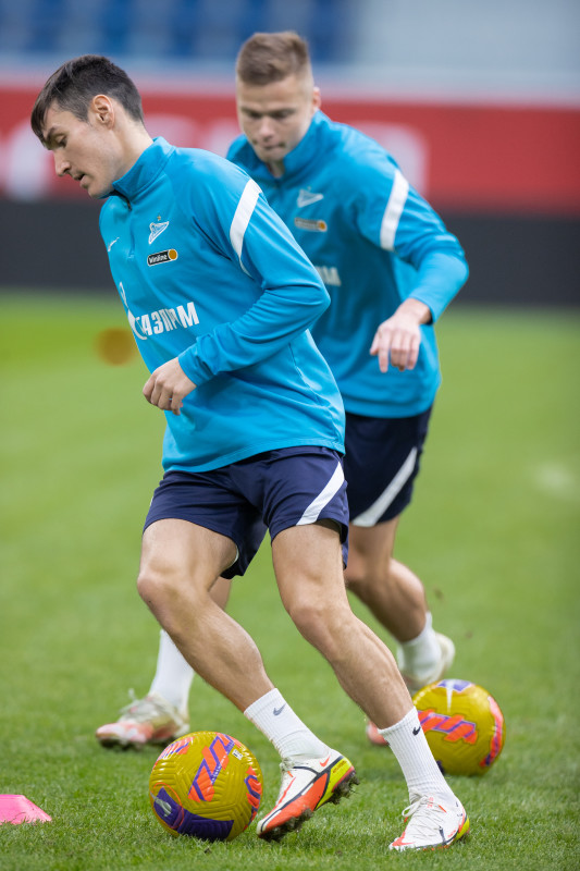 Открытая тренировка «Зенита» перед матчем с «Арсеналом»