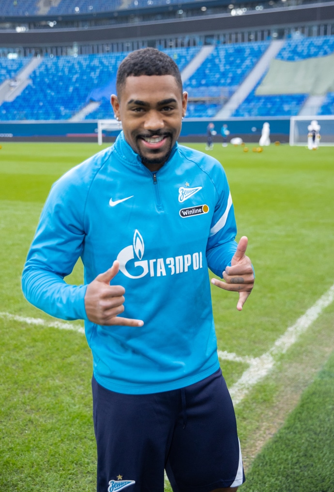 Открытая тренировка «Зенита» перед матчем с «Арсеналом»