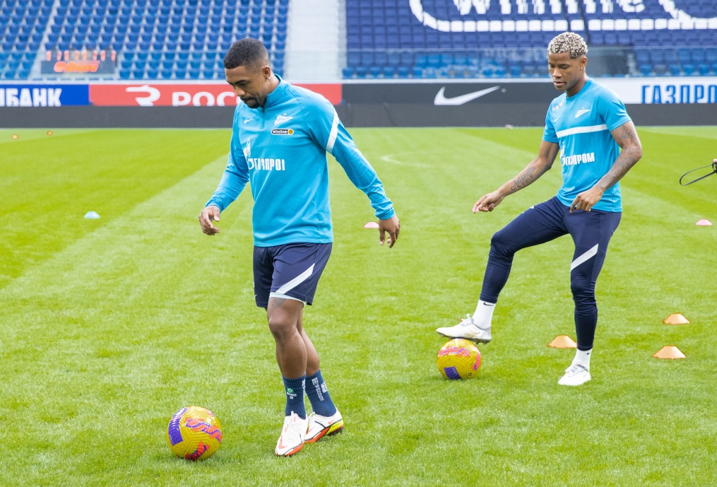 Открытая тренировка «Зенита» перед матчем с «Арсеналом»