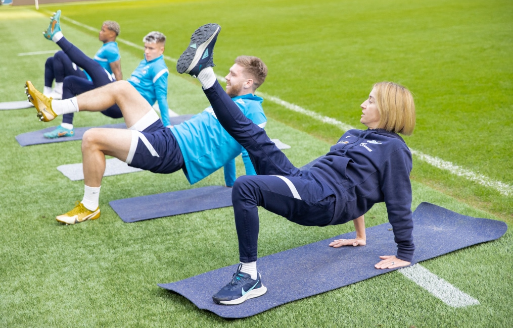 Открытая тренировка «Зенита» перед матчем с «Арсеналом»