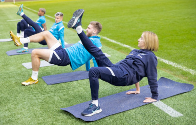 Открытая тренировка «Зенита» перед матчем с «Арсеналом»