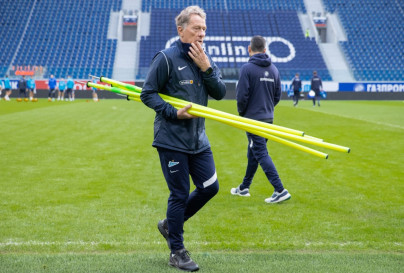 Открытая тренировка «Зенита» перед матчем с «Арсеналом»