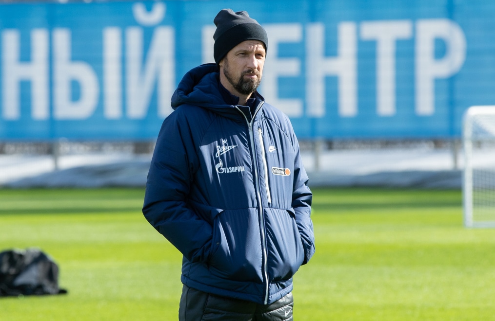 Тренировка «Зенита» в Удельном парке