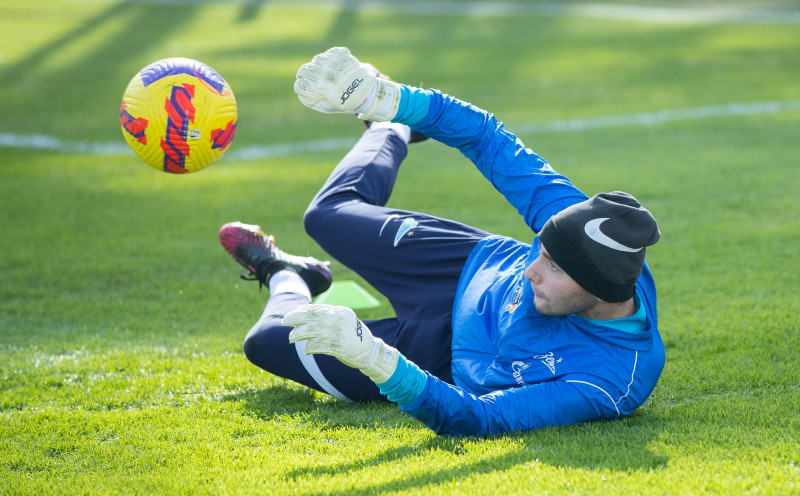 Тренировка «Зенита» в Удельном парке