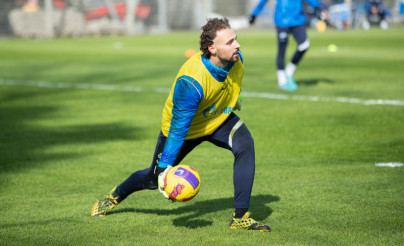 Тренировка «Зенита» в Удельном парке