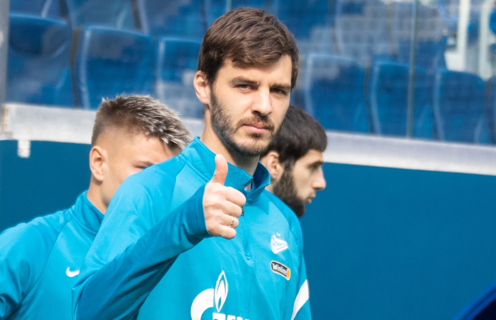 Тренировка «Зенита» перед матчем с «Уралом»