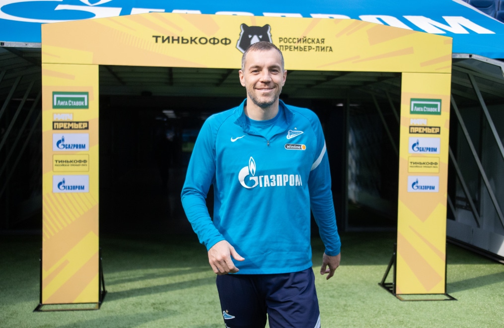 Тренировка «Зенита» перед матчем с «Уралом»