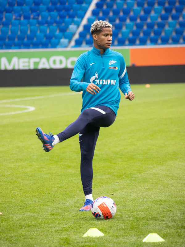Тренировка «Зенита» перед матчем с «Уралом»