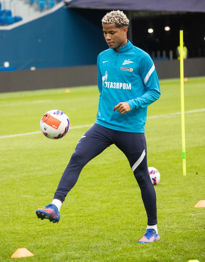 Тренировка «Зенита» перед матчем с «Уралом»