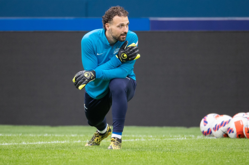 Тренировка «Зенита» перед матчем с «Уралом»