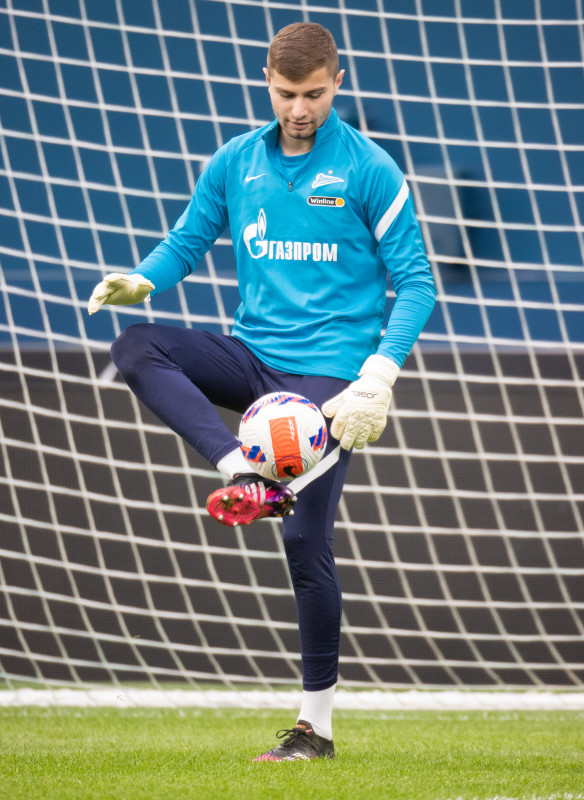 Тренировка «Зенита» перед матчем с «Уралом»