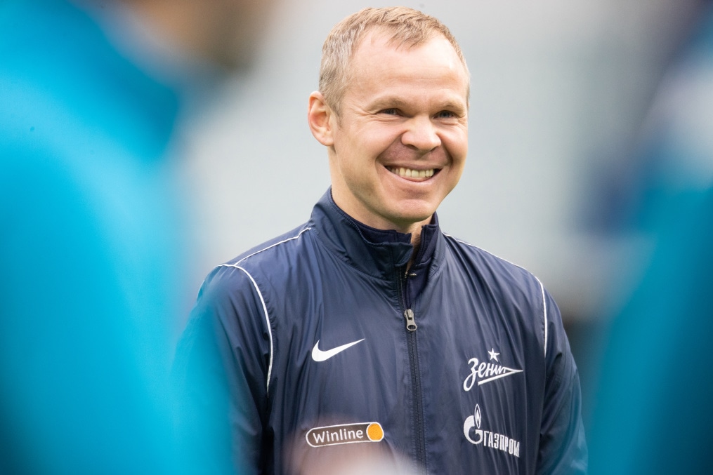 Тренировка «Зенита» перед матчем с «Уралом»