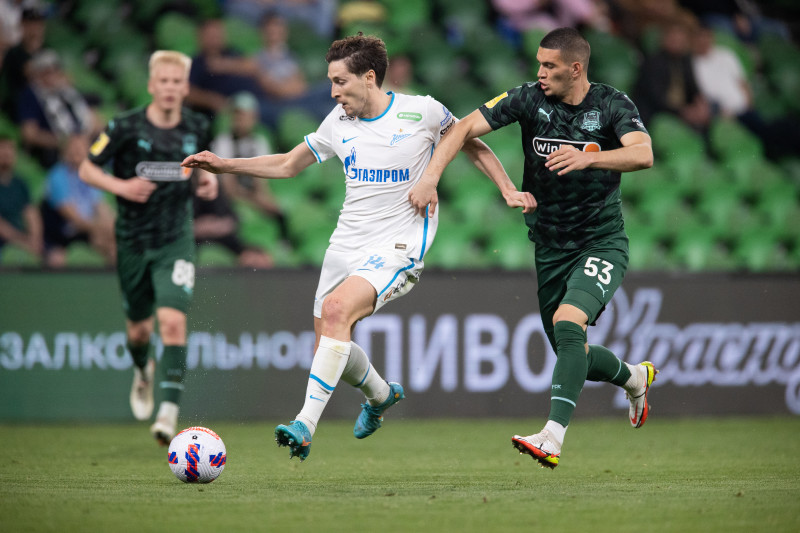 Тинькофф Российская Премьер-Лига 2021/22, «Краснодар» — «Зенит»