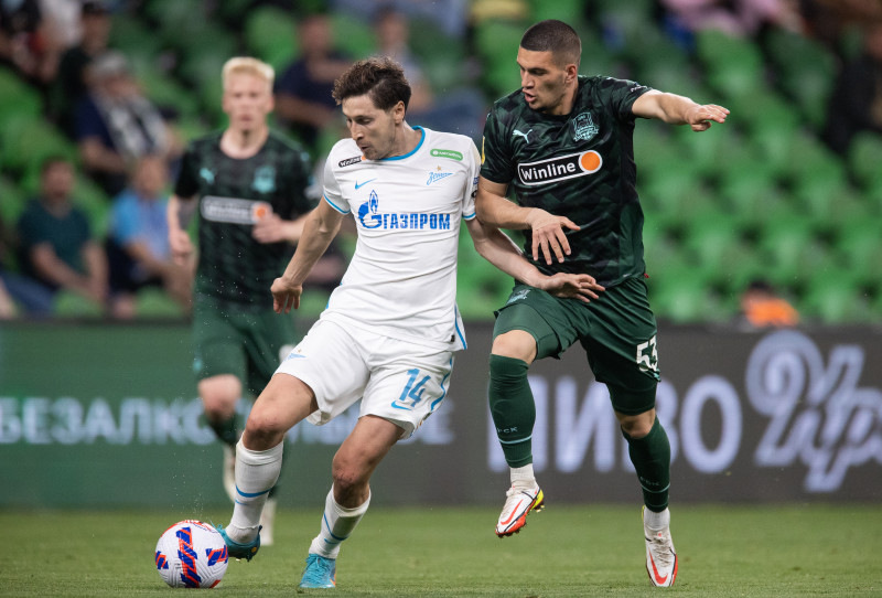 Тинькофф Российская Премьер-Лига 2021/22, «Краснодар» — «Зенит»