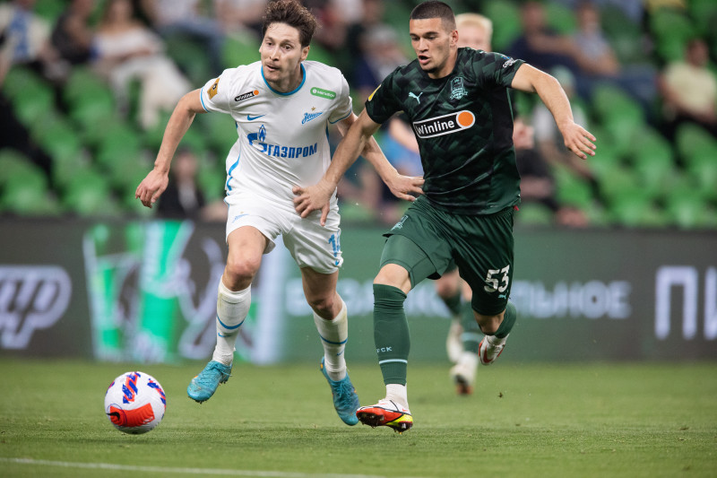 Тинькофф Российская Премьер-Лига 2021/22, «Краснодар» — «Зенит»