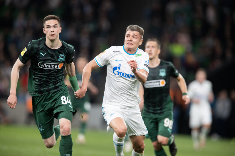 Тинькофф Российская Премьер-Лига 2021/22, «Краснодар» — «Зенит»