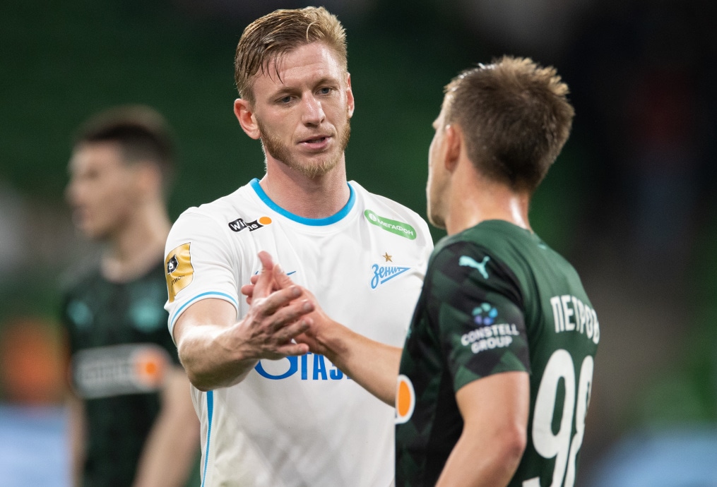 Тинькофф Российская Премьер-Лига 2021/22, «Краснодар» — «Зенит»