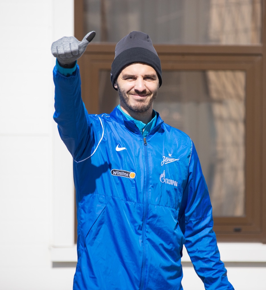 Открытая тренировка «Зенита» перед матчем с  «Локомотивом»