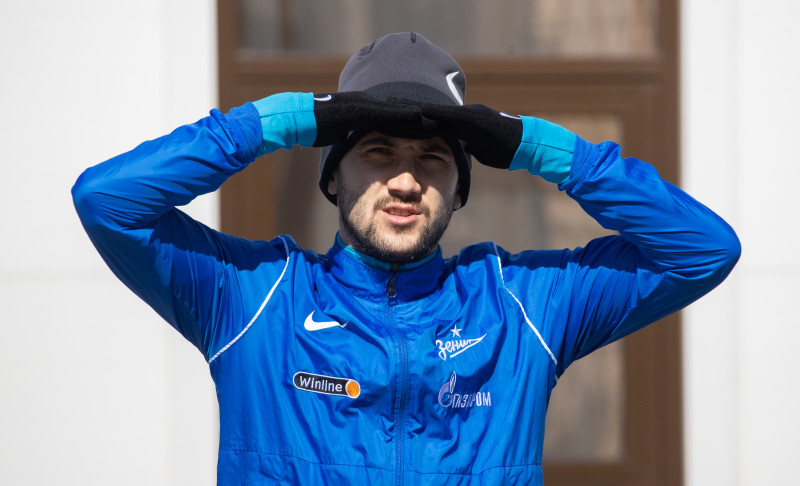 Открытая тренировка «Зенита» перед матчем с  «Локомотивом»