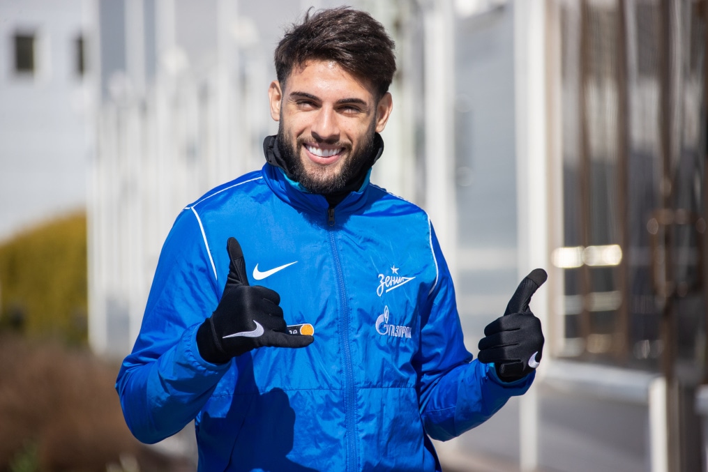 Открытая тренировка «Зенита» перед матчем с  «Локомотивом»