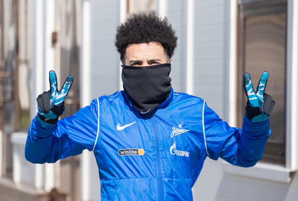 Открытая тренировка «Зенита» перед матчем с  «Локомотивом»