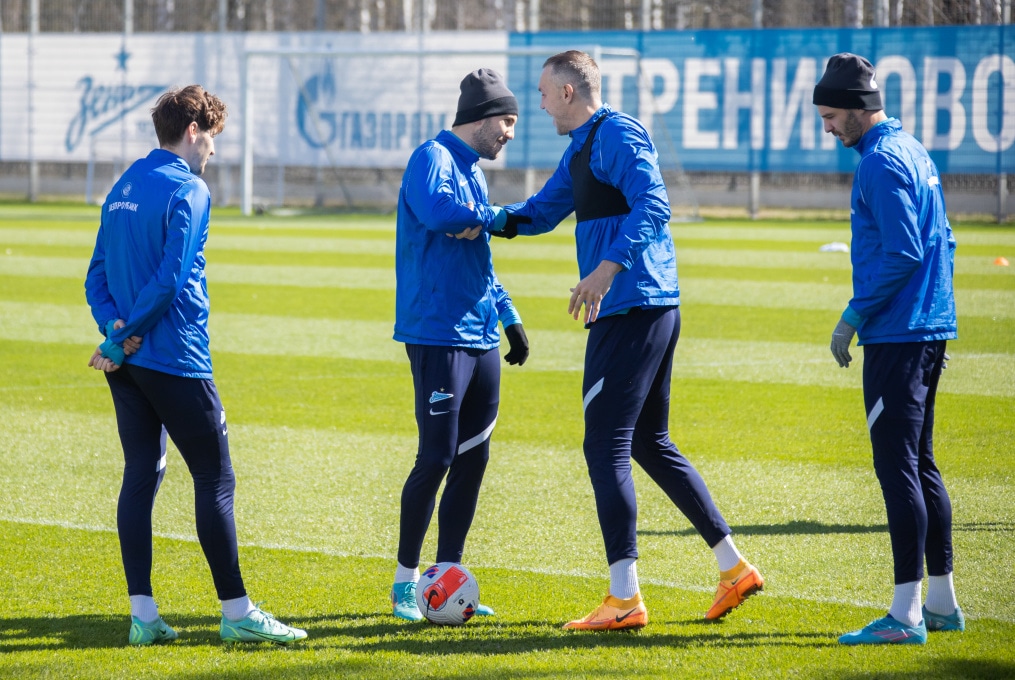 Открытая тренировка «Зенита» перед матчем с  «Локомотивом»