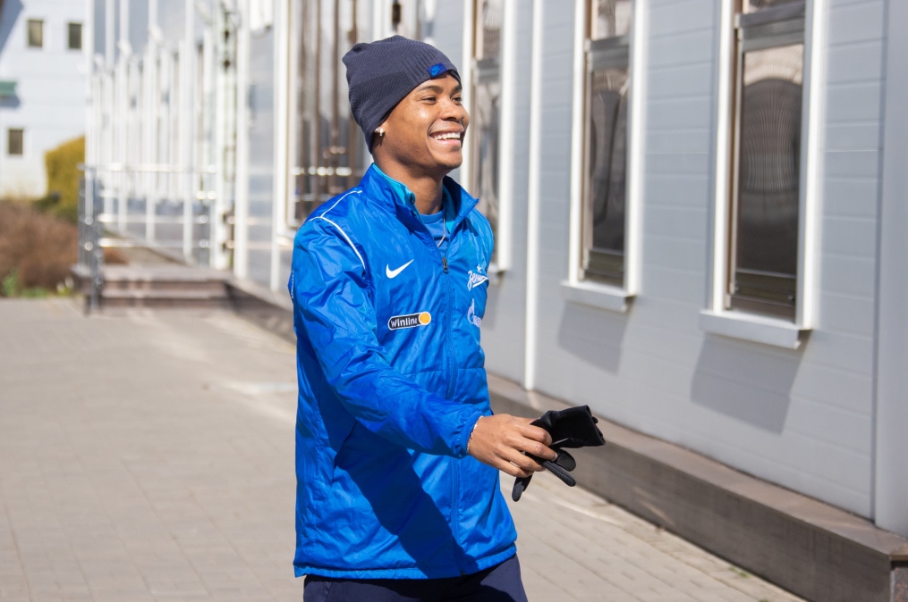 Открытая тренировка «Зенита» перед матчем с  «Локомотивом»