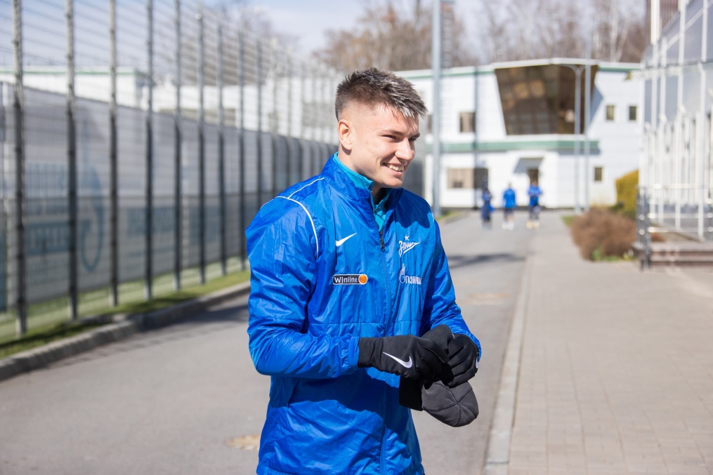 Открытая тренировка «Зенита» перед матчем с  «Локомотивом»